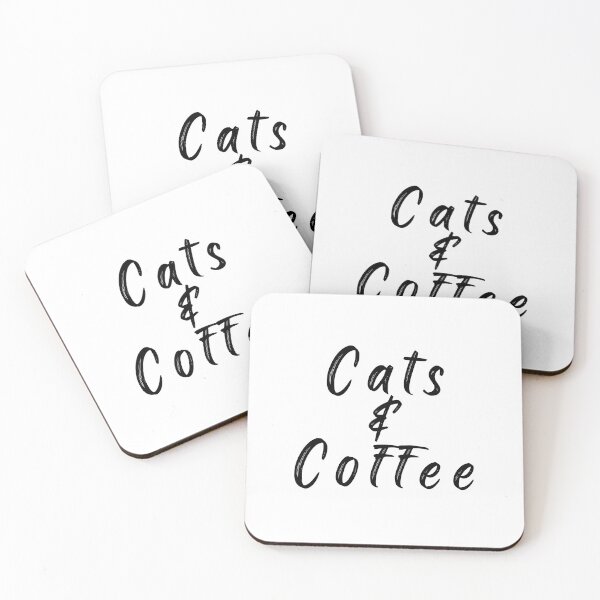Item preview, Cats & Coffee designed and sold by EWNDesigns.