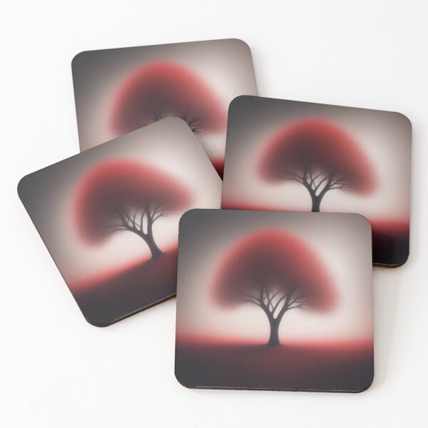 Item preview, RogerPattern - "Unleash Autumn Magic: 'Red Leaf Tree' Collection" designed and sold by RogerPattern.