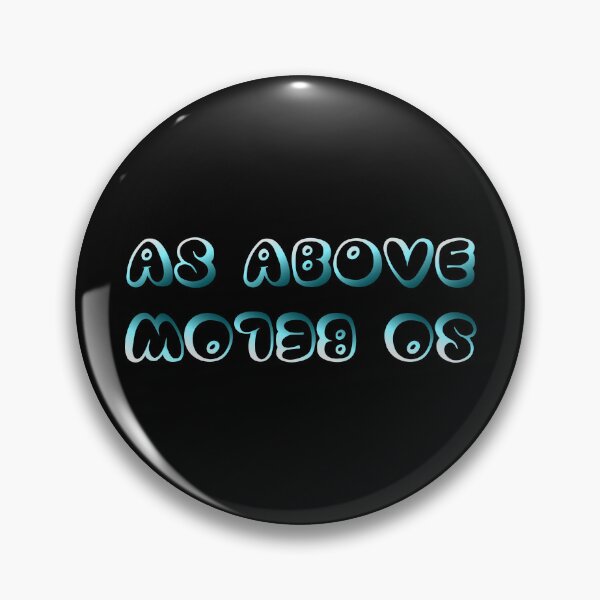 Item preview, As above so below - bubbly playful type quote designed and sold by starseedgems.