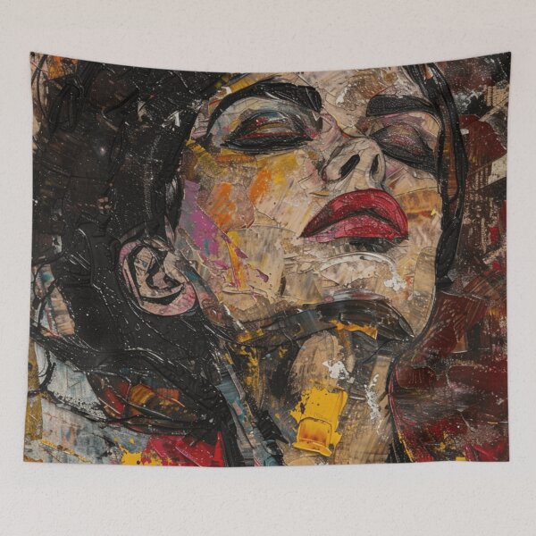 Item preview, Abstract Painting of a Woman designed and sold by Sketch-Shack.