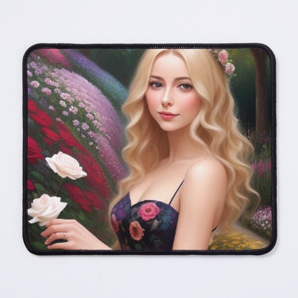 Item preview, Lady at the Magical Botanical Gardens designed and sold by TheDarkWardrobe.