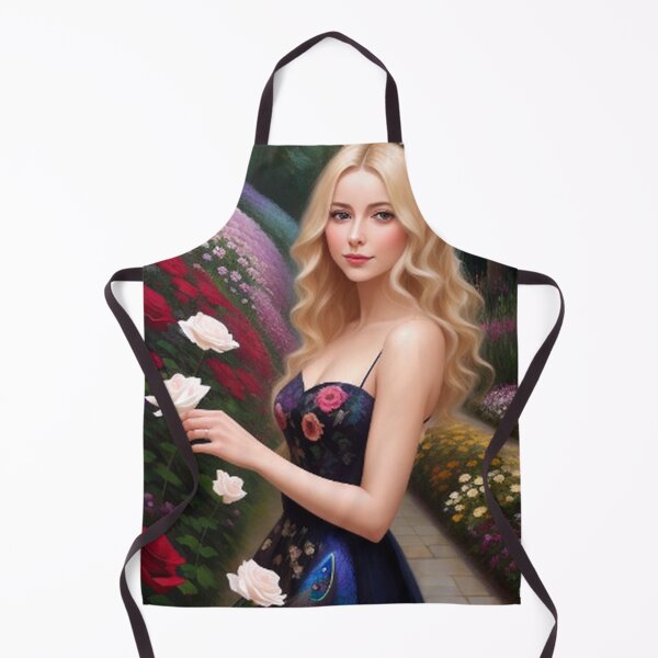 Item preview, Lady at the Magical Botanical Gardens designed and sold by TheDarkWardrobe.
