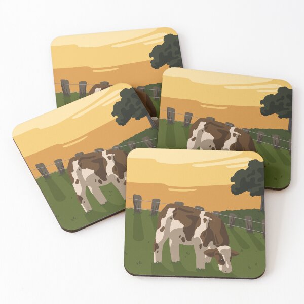 Item preview, Cow Grazing designed and sold by ToonyPineapple.