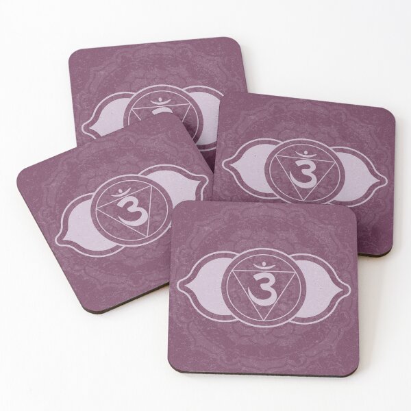 Item preview, Third Eye Chakra Mandala - Beet + Dust designed and sold by Irene Estelle.
