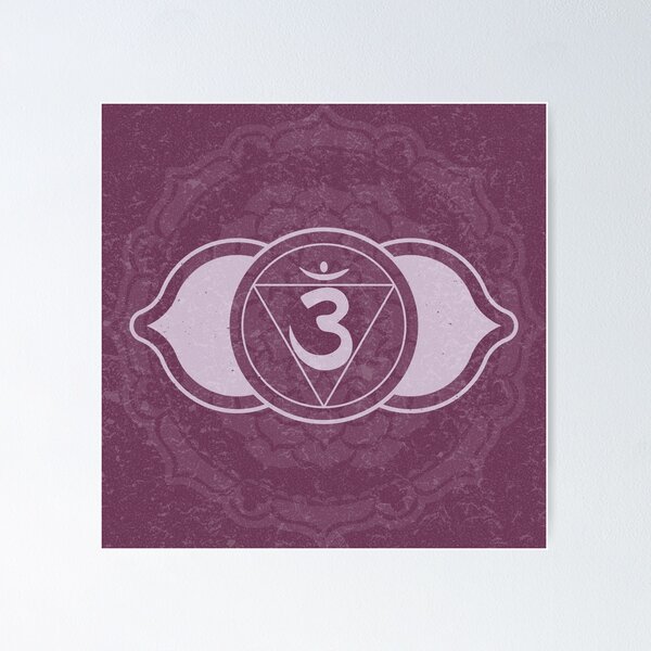 Item preview, Third Eye Chakra Mandala - Beet + Dust designed and sold by Irene Estelle.