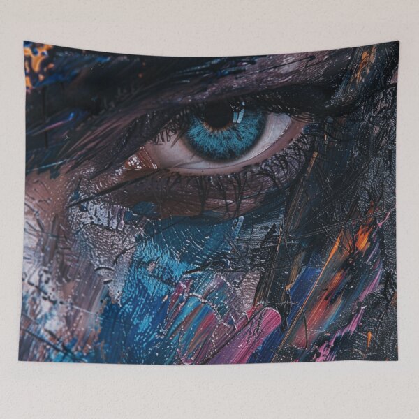 Item preview, Abstract Painting of a Woman designed and sold by Sketch-Shack.