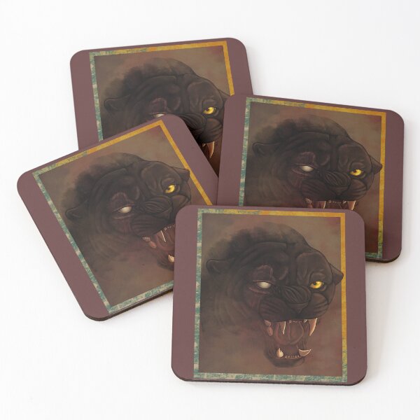 Item preview, Smoky Black Panther designed and sold by Old Water Cryptid .