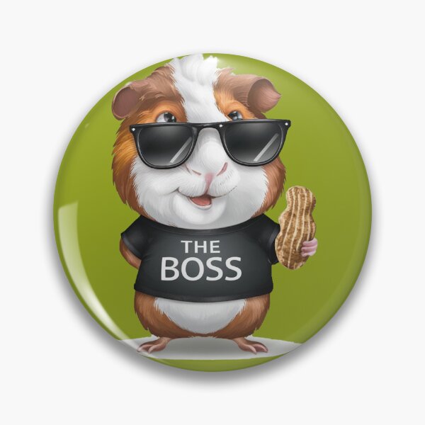 Item preview, My guinea pig is the boss designed and sold by Corpsecutter.