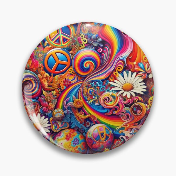 Item preview, Vibrant Reverie: A Journey Through '70s Psychedelia designed and sold by VirtuArtVisions.