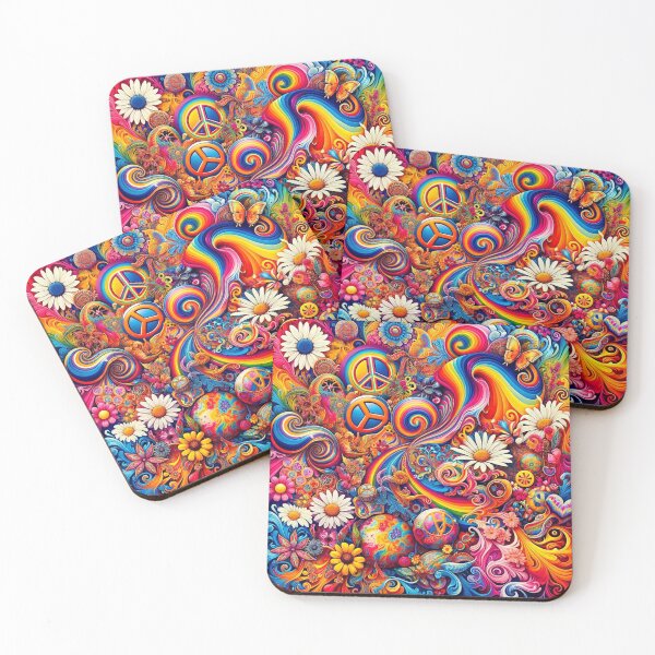 Item preview, Vibrant Reverie: A Journey Through '70s Psychedelia designed and sold by VirtuArtVisions.