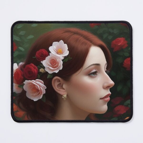Item preview, Lady at the Botanical Rose Gardens designed and sold by TheDarkWardrobe.