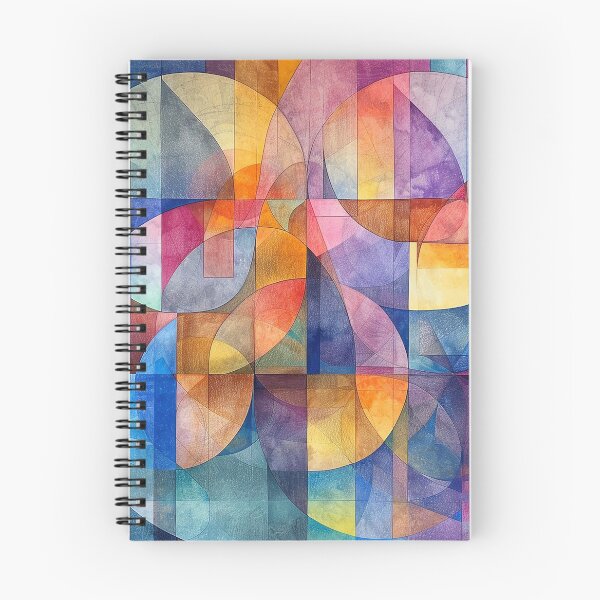 Artikelvorschau, Geometrische Zusammenfassung in Pastell-Aquarellen entworfen und verkauft von PMGDigital.