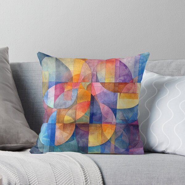Artikelvorschau, Geometrische Zusammenfassung in Pastell-Aquarellen entworfen und verkauft von PMGDigital.