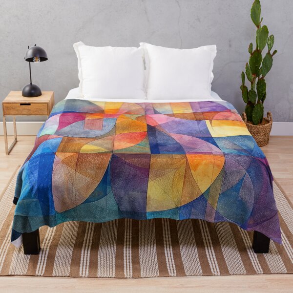 Item preview, Geometric Abstract in Pastel Watercolors designed and sold by PMGDigital.
