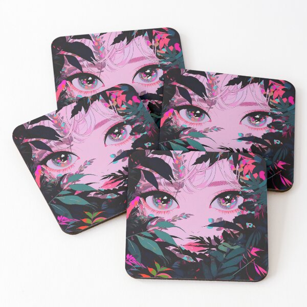 Item preview, Mesmerizing Ethereal Botanical Anime Girl designed and sold by bubblegoth.