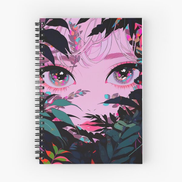 Item preview, Mesmerizing Ethereal Botanical Anime Girl designed and sold by bubblegoth.
