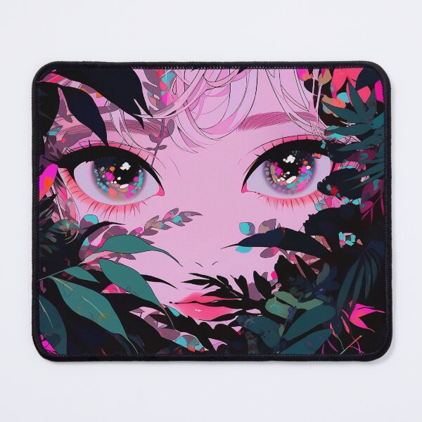 Item preview, Mesmerizing Ethereal Botanical Anime Girl designed and sold by bubblegoth.