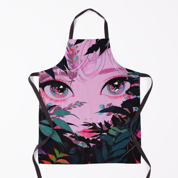Item preview, Mesmerizing Ethereal Botanical Anime Girl designed and sold by bubblegoth.