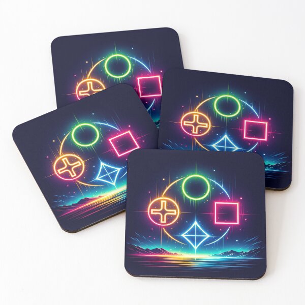 Item preview, Neon Gaming Icons designed and sold by T-NeonSt.