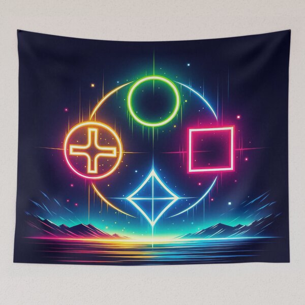 Item preview, Neon Gaming Icons designed and sold by T-NeonSt.