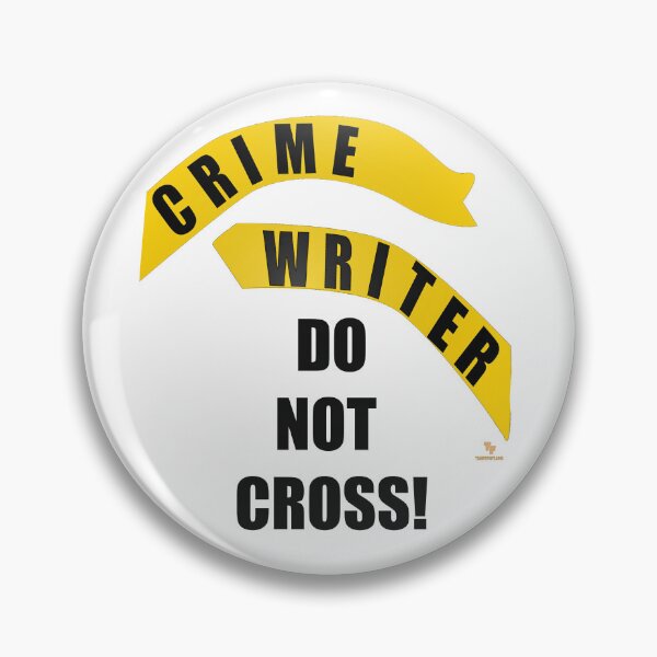 Item preview, Crime Writer No Crossing Genre Humor designed and sold by mytshirtfort.