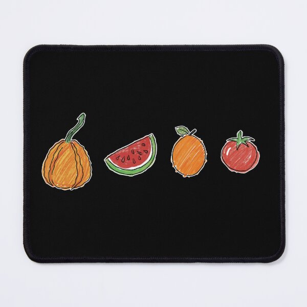 Item preview, crayon red and orange fruits designed and sold by FORPOTATOPARTY.