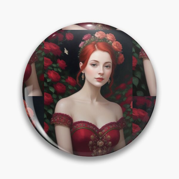 Item preview, Beautiful Lady at the Botanical Rose Gardens designed and sold by TheDarkWardrobe.