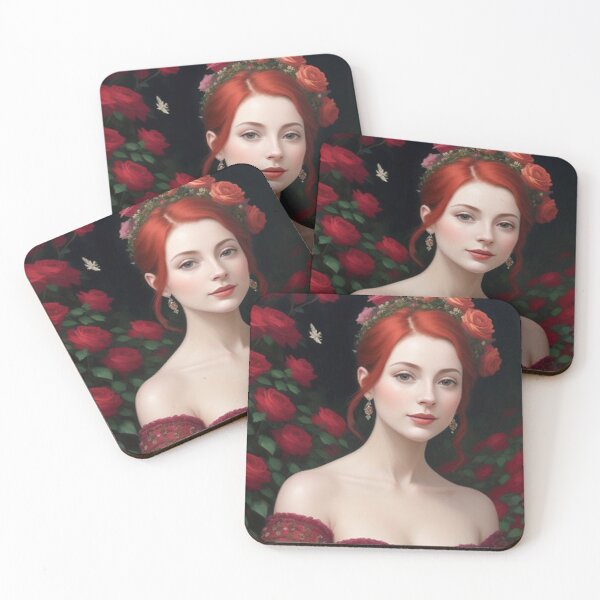 Item preview, Beautiful Lady at the Botanical Rose Gardens designed and sold by TheDarkWardrobe.