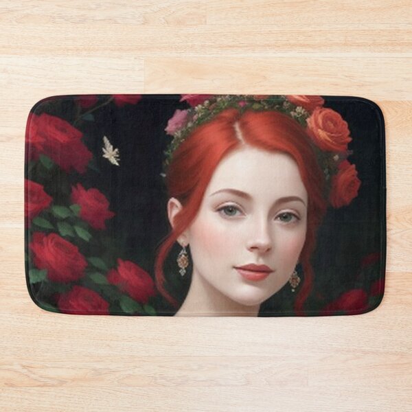 Item preview, Beautiful Lady at the Botanical Rose Gardens designed and sold by TheDarkWardrobe.