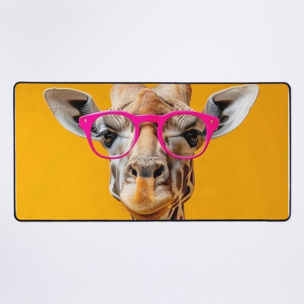 Item preview, Pink Glasses Giraffe designed and sold by Brendon987.
