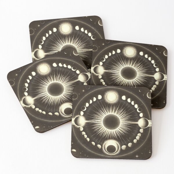 Item preview, Ancient Astrology Total Solar Eclipse Chart designed and sold by HippieFarms11.