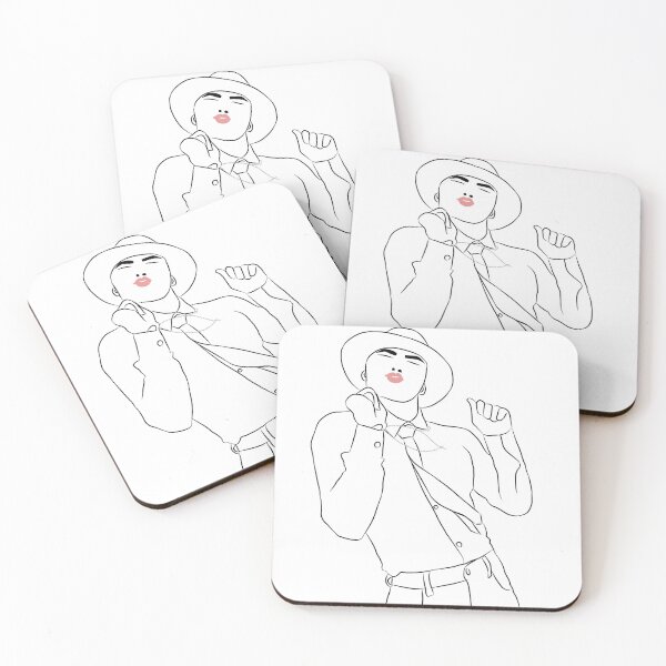 Item preview, San of Ateez From Crazy Form designed and sold by ArtRaftPro.