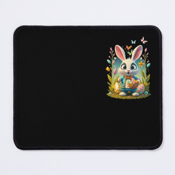 Item preview, bunny carrying a basket with eggs designed and sold by Moris-shop.