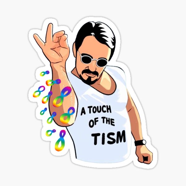 Item preview, A touch of the tism designed and sold by Vkinsify.