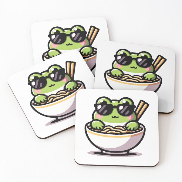 Item preview, Frog In Ramen designed and sold by PeelZinc.