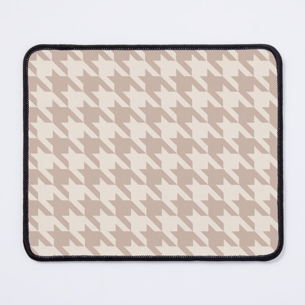 Item preview, Beige houndstooth pattern designed and sold by LinDraws.
