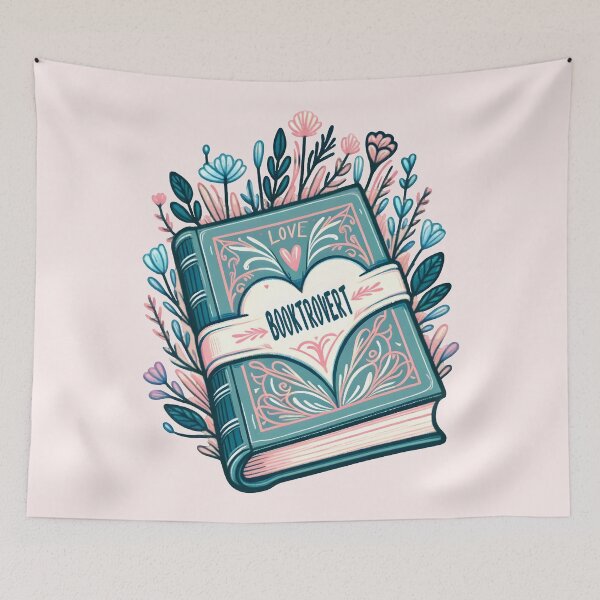 Item preview, Reading addiction. Reading Enthusiast booktrovert floral book.. designed and sold by Unitepeople.