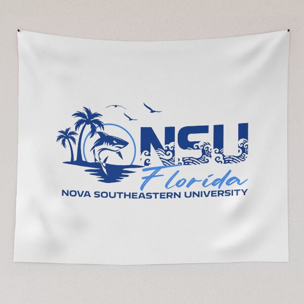 Item preview, NOVA SOUTHEASTERN UNIVERSITY, NSU FLORIDA SHARKS designed and sold by FlutteringWings.