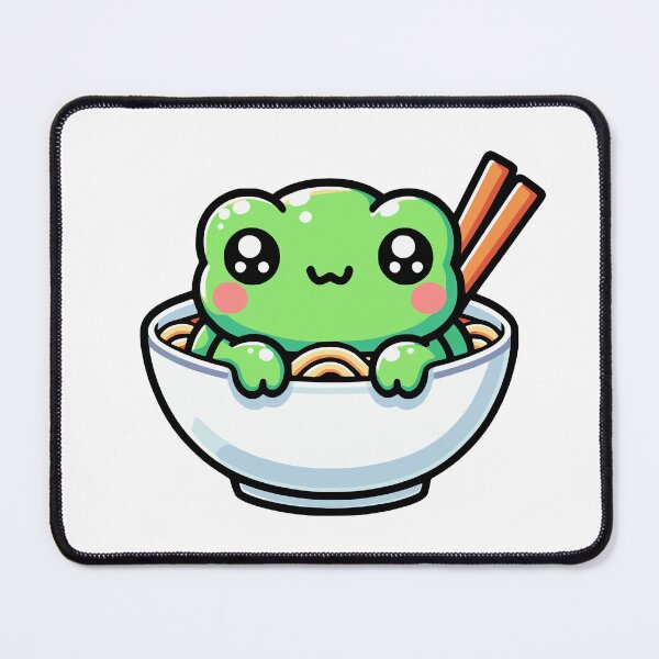 Item preview, Frog In Ramen designed and sold by PeelZinc.