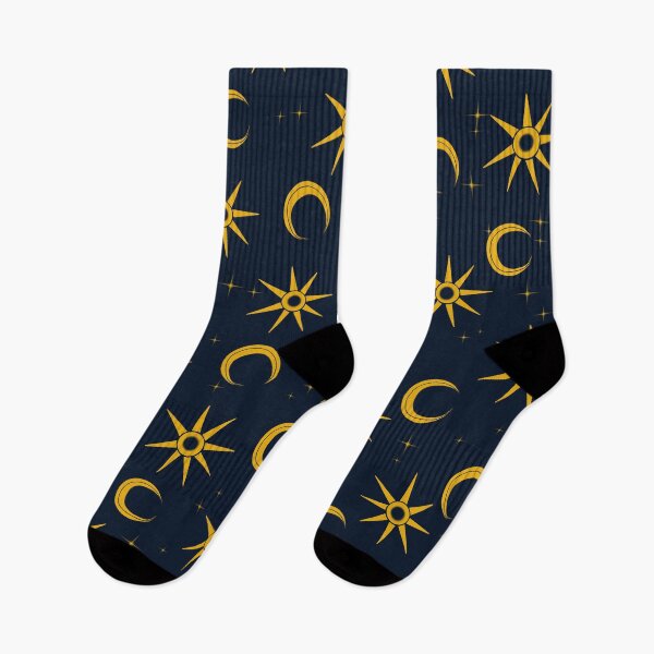 Item preview, Sun and Moon Witchy Celestial Pattern designed and sold by MoonBerriesz.