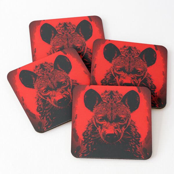 Item preview, Hyena | Red minimalism designed and sold by ComicsFactory.