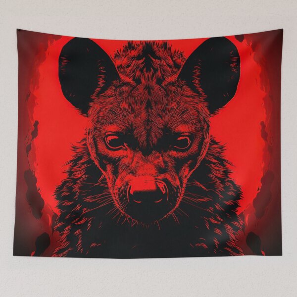 Item preview, Hyena | Red minimalism designed and sold by ComicsFactory.