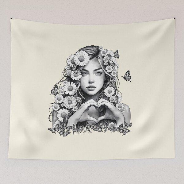 Item preview, Cute Girl women Inspiration Saying Motivational love life,Inspiration for women,Positive quote for women, Positive quote for girl, positive thinking designed and sold by Collagedream.
