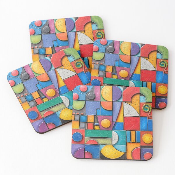 Item preview, Geometric tile art designed and sold by PMGDigital.