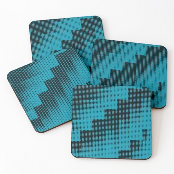 Item preview, Halftone rectangle abstract pattern designed and sold by ViYa1.