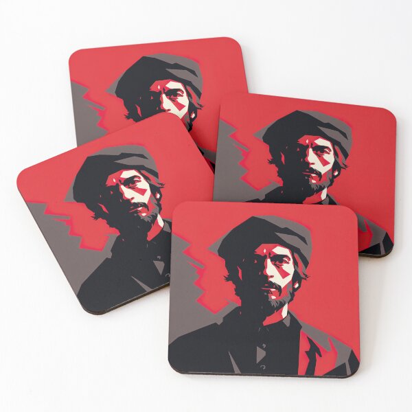 Item preview, Ibn Khaldun | Red minimalism designed and sold by ComicsFactory.