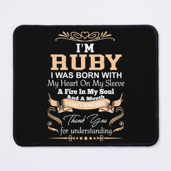 Item preview, Ruby Girl Name Definition designed and sold by Share-me.