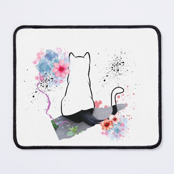 Item preview, Black Cat in Line Drawing | Artistic Fusion designed and sold by brynatshop.