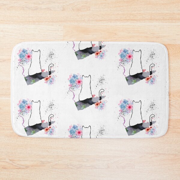 Item preview, Black Cat in Line Drawing | Artistic Fusion designed and sold by brynatshop.