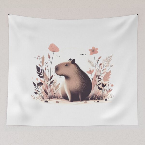 Item preview, Capybara in nature designed and sold by Batshirt.